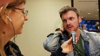 Finneas O'Connell at NAMM show