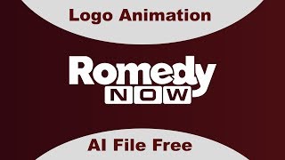 After Effects Tutorials - Romedy Now Logo Animation