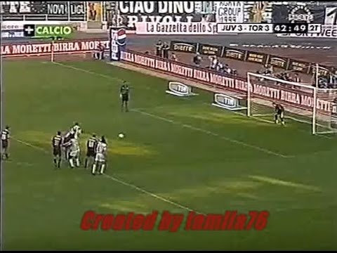 Juventus-Torino 3-3 del 14-10-01 derby della buca di Ricky Maspero