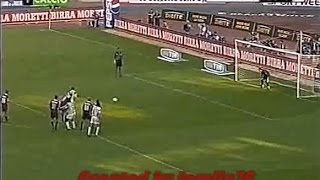 Juventus-Torino 3-3 del 14-10-01 derby della buca di Ricky Maspero