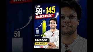 From 59 to 145 marks in CSAT | Vivek Singh ForumIAS Student #awfg #mgp #currentaffairstoday #forum