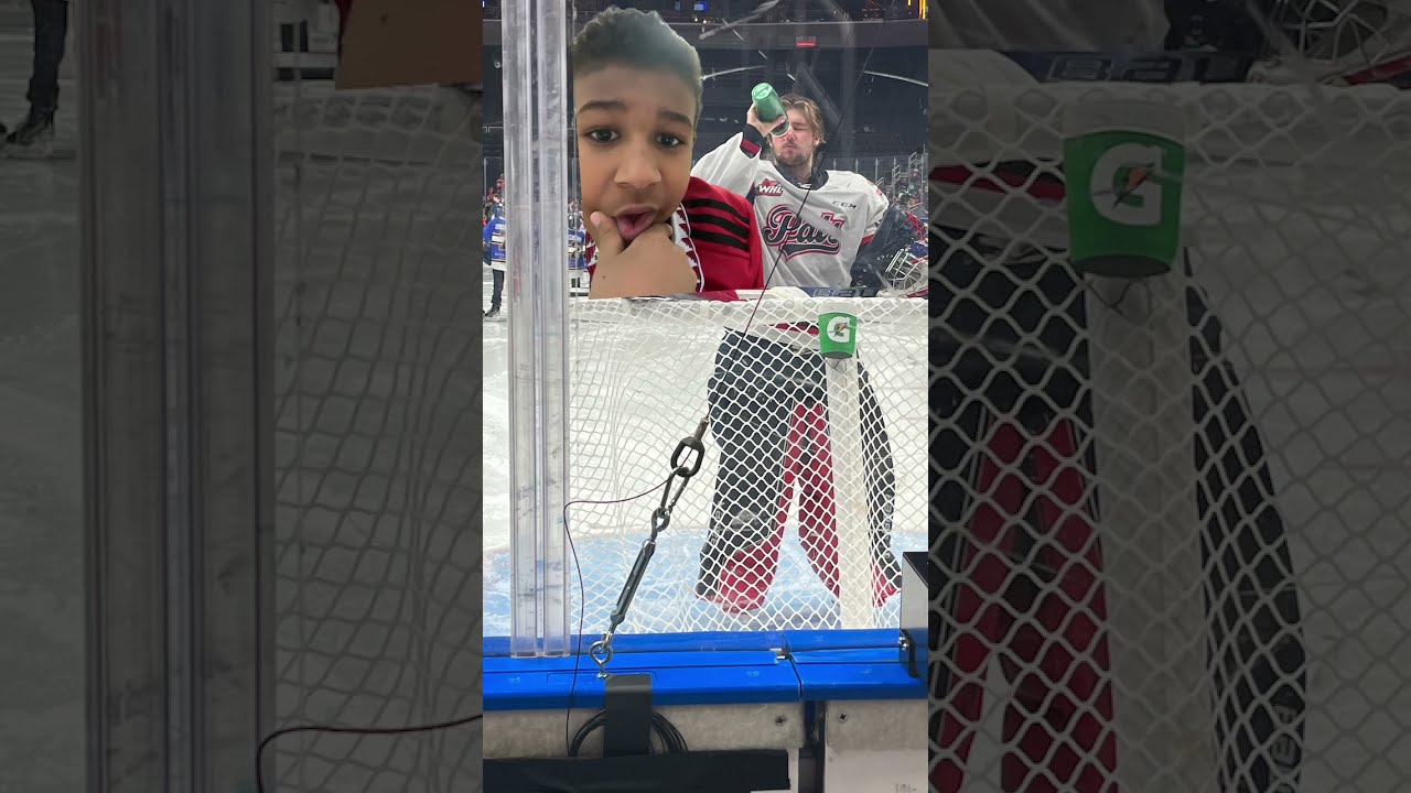 Have You Ever Known That Hockey Goalies Put Water On Their Face