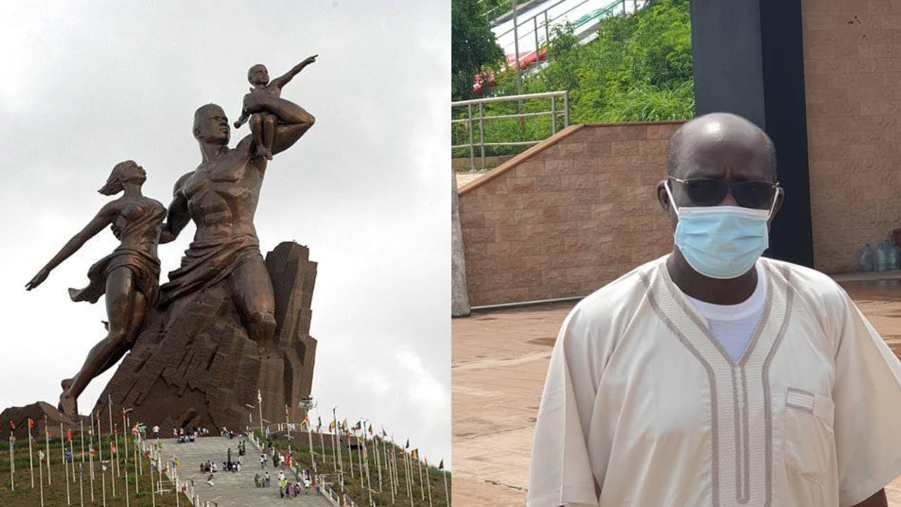 Monument de la renaissance de Ouakam , une merveille à découvrir Racine Senghor nous raconte...