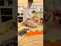 Rc jeep 4x2 in front of stadium🔥 amazing looks handmade madel💪