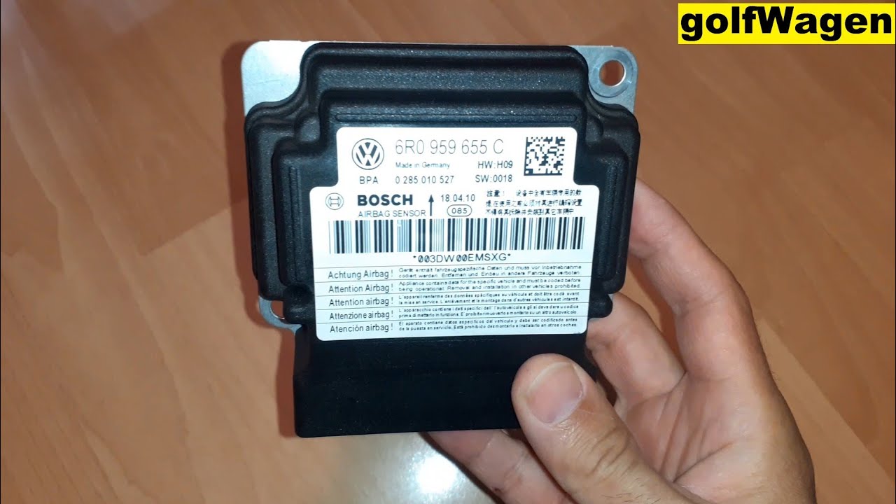 VW VAG airbag crash data reset via eeprom 95320 B1073 - YouTube