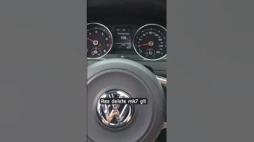 Golf 7 gti resonator delete / dsg fart