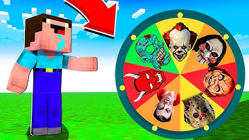 Minecraft - NOOB vs PRO vs HACKER vs GOD : SCARY WHEEL CHALLENGE in Minecraft ! AMV SHORT Animation