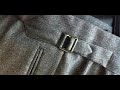 How to attach a side adjuster on pant / trouser