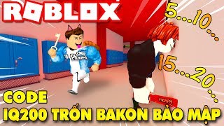 Roblox | KIA DÙNG IQ 200 DỤ DỖ BAKON BẢO MẬP ĐỂ CHẠY TRỐN - Bakon (Code) | KiA Phạm