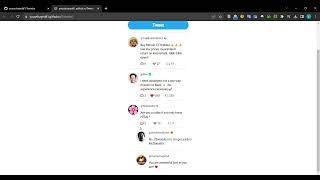 simple twitter app clone screenshot 1