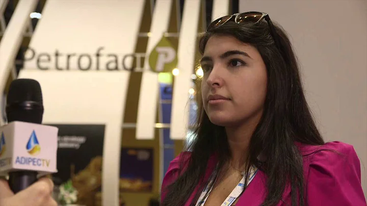 Sandra Tamer, PETROFAC, at ADIPEC 2014, spoke to E...