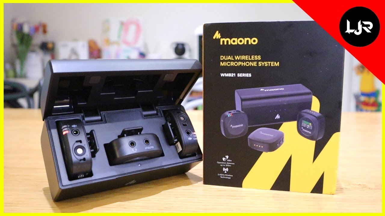 Maono WM821 - Best Dual Wireless Mic System For Youtuber