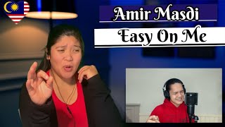Amir Masdi - Easy On Me ( cover Adele) REACTION #amirmasdi #easyonmecover