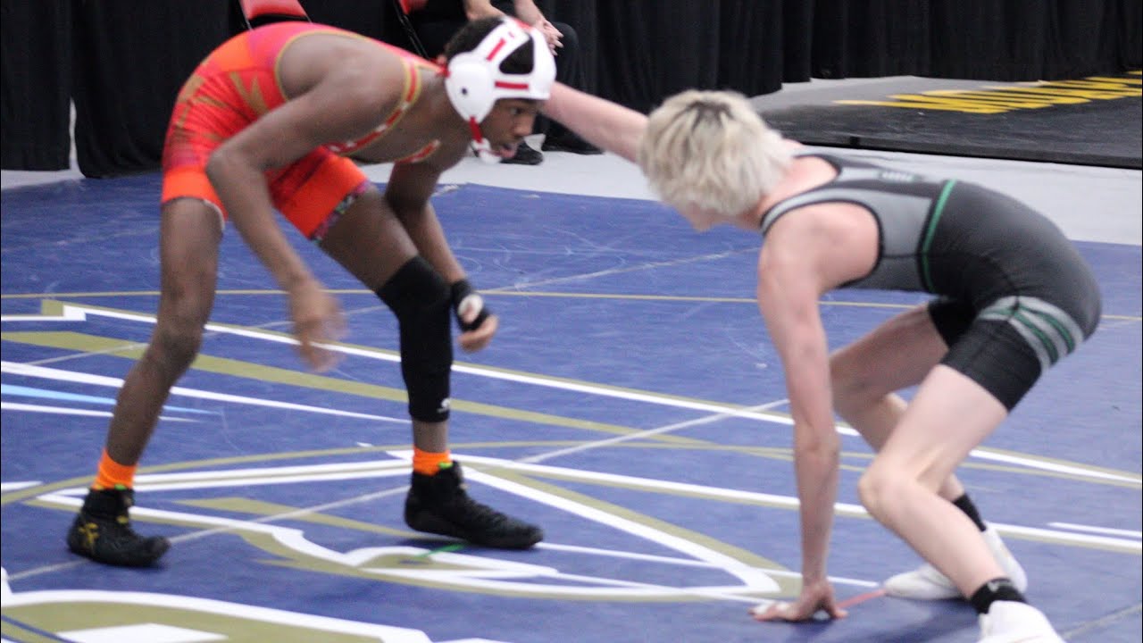 55 kg u17 Cons 32 - U.S. Open Amari Vann, AlL I See Is Gold Academy vs Farrell Burman, Wasatch WC