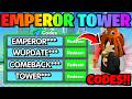 Knockout Codes Update: Bad News 😠(Emperor Tower)