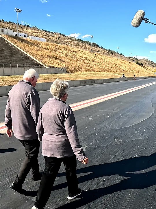Last Walk At Bandimere Speedway Before Closing With Bandimere And His last-walk-at-bandimere-speedway-before-closing-with-bandimere-and-his