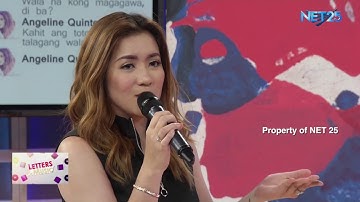 ANGELINE QUINTO NET25 LETTERS AND MUSIC Guesting - EAGLE ROCK AND RHYTHM