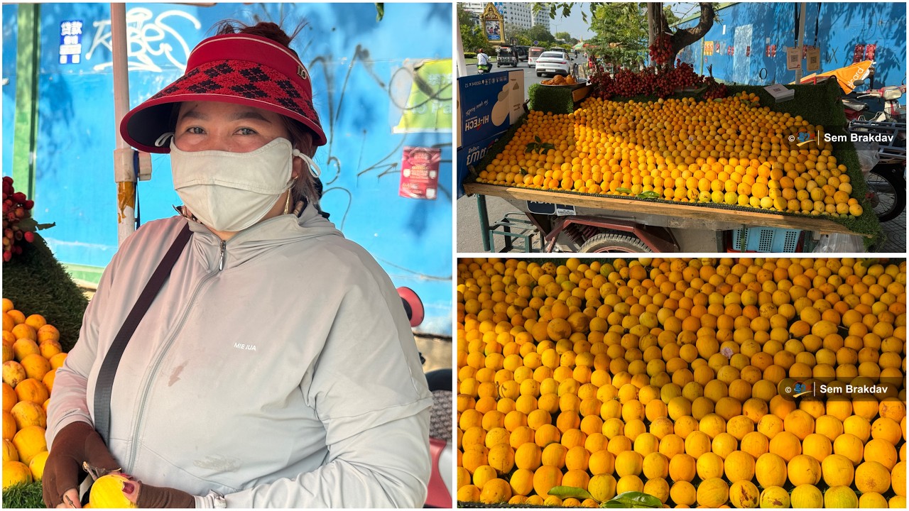 ផ្លែគុយដើមរដូវ លក់នៅភ្នំពេញមានតម្លៃខ្ពស់