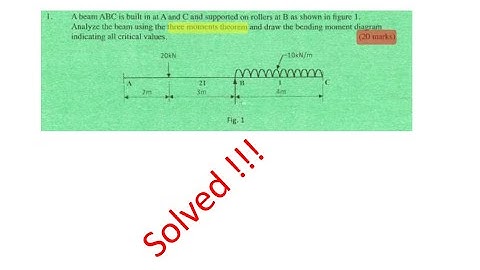 Example 3 of 20 -Three Moment Theorem   Knec October 2014 Question solved !