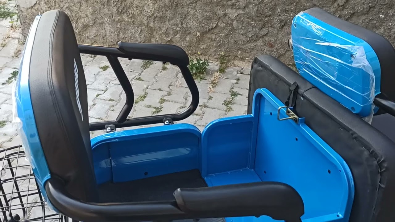 YUKİ GRETA PLUS ÜÇ TEKERLEKLİ ELEKTRİKLİ MOPET