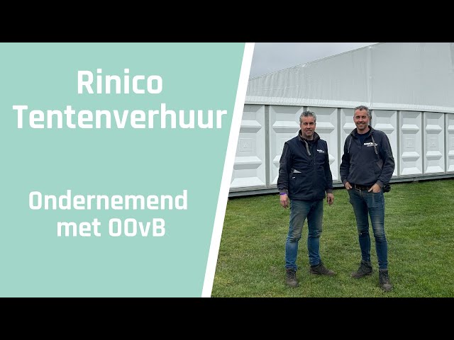 Ondernemend met OOvB - Rinico Tentenverhuur