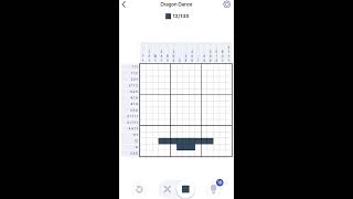 Nonogram Dragon Dance Postcard 2 Puzzle 36