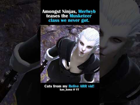 Merlwyb Teases the Musketeer Class We Never Got #ffxiv #musketeer #ninja
