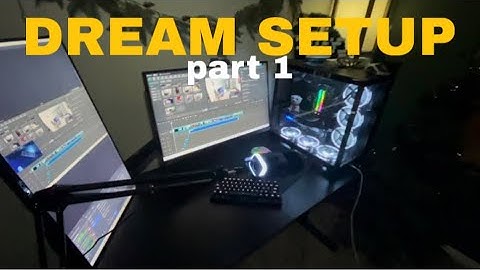 Building My Dream Gaming Setup (part 1)￼