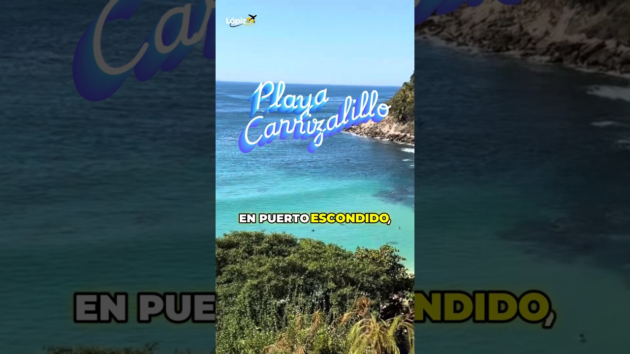 Playa Carrizalillo Puerto Escondido Oaxaca 😍🌊🇲🇽☀️ #mexico #playa