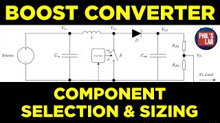Boost Converter Design & Sizing - Phil's Lab #113