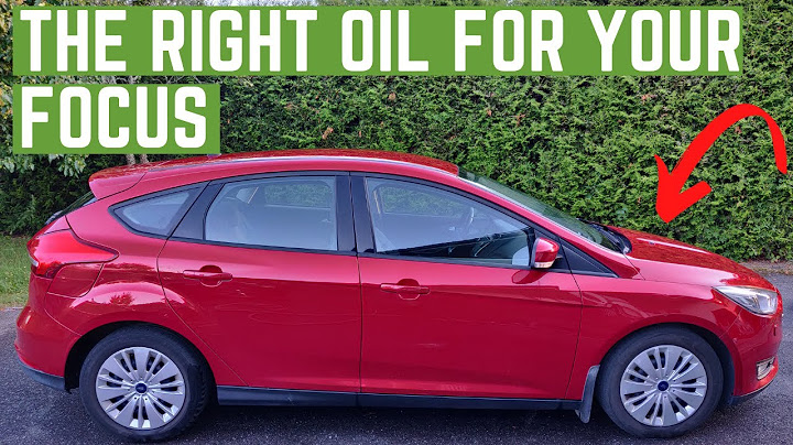 2014 ford focus oil change recommendation