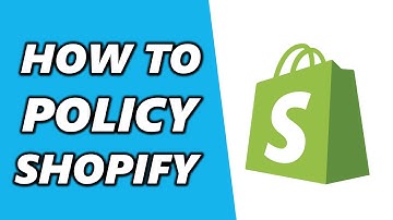 How to Add Policy on Shopify (2025)