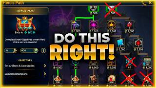 This Is CRAZY!! Hero Path FULL BREAKDOWN... Raid: Shadow Legends