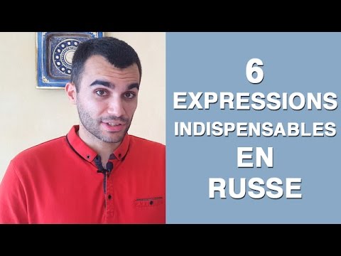 Vidéo: 15 Doit Connaître L'expression En Russe, Vous Devez Savoir Avant De Visiter