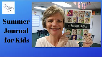 Teacher Vlog: Summer Journal for Kids