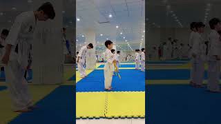 When the Taekwondo training session is finally over… 😅🥋 Time to relax, recover.