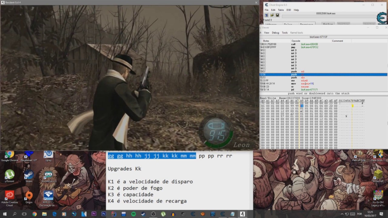 Resident Evil 4 - Open Cheat Tables