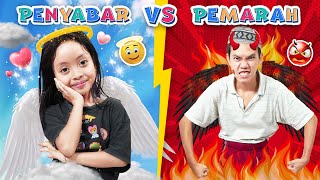 LEIKA CHALLENGED ANGRY TOMPEL IN A PATIENCE TEST 😱 FUNNY KIDS DRAMA