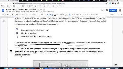 Arguments, Premises, and Conclusions