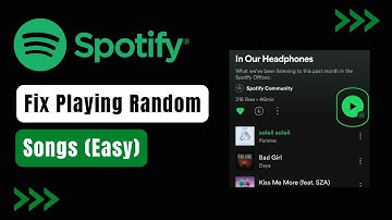 How To Fix Spotify Playing Random Songs ! (Problem Fixed)