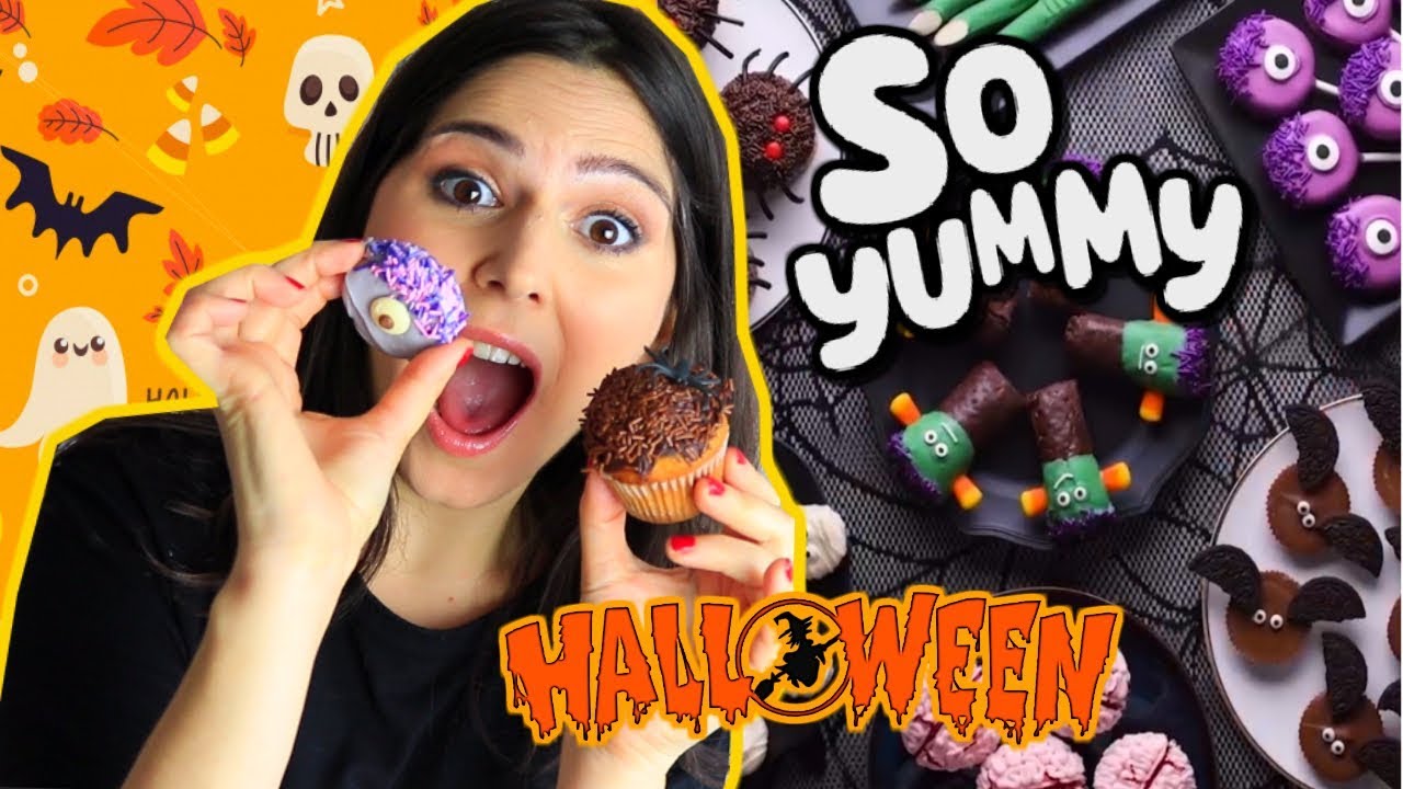 Poniendo a prueba las RECETAS DE HALLOWEEN! SO YUMMY INSTAGRAM/FACEBOOK