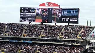 Derek Carr 5 Yard TD Pass To Andre Holmes 11/1/2015