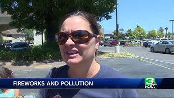 Experts warn against pollution from fireworks