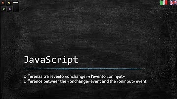 javascript: onchange event and oninput event