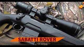 Presentazione delle nuove carabine a ripetizione Sabatti Rover