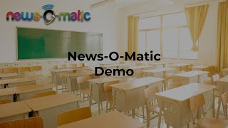 News-O-Matic Demo screenshot 1