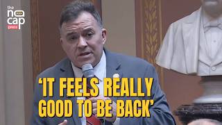 'Changed Not Deterred': John Hoffman Returns To Minnesota Senate 8 Months After Assassination Bid