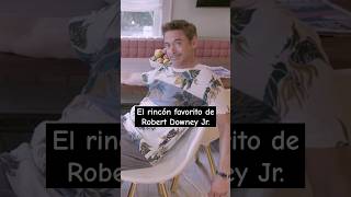 Conoce el rincón favorito de la casa de Robert Downey Jr. el actor ganador de un Premio Óscar.