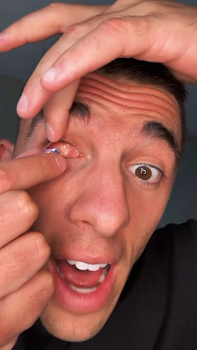 MY DIAMOND EYEBALL 😮