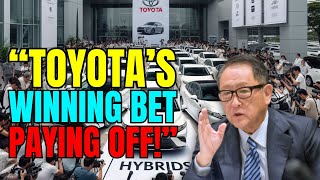 Toyota’s Winning Bet: How Skepticism Towards EVs is Paying Off! Electric Vehicles \& Hybrids!